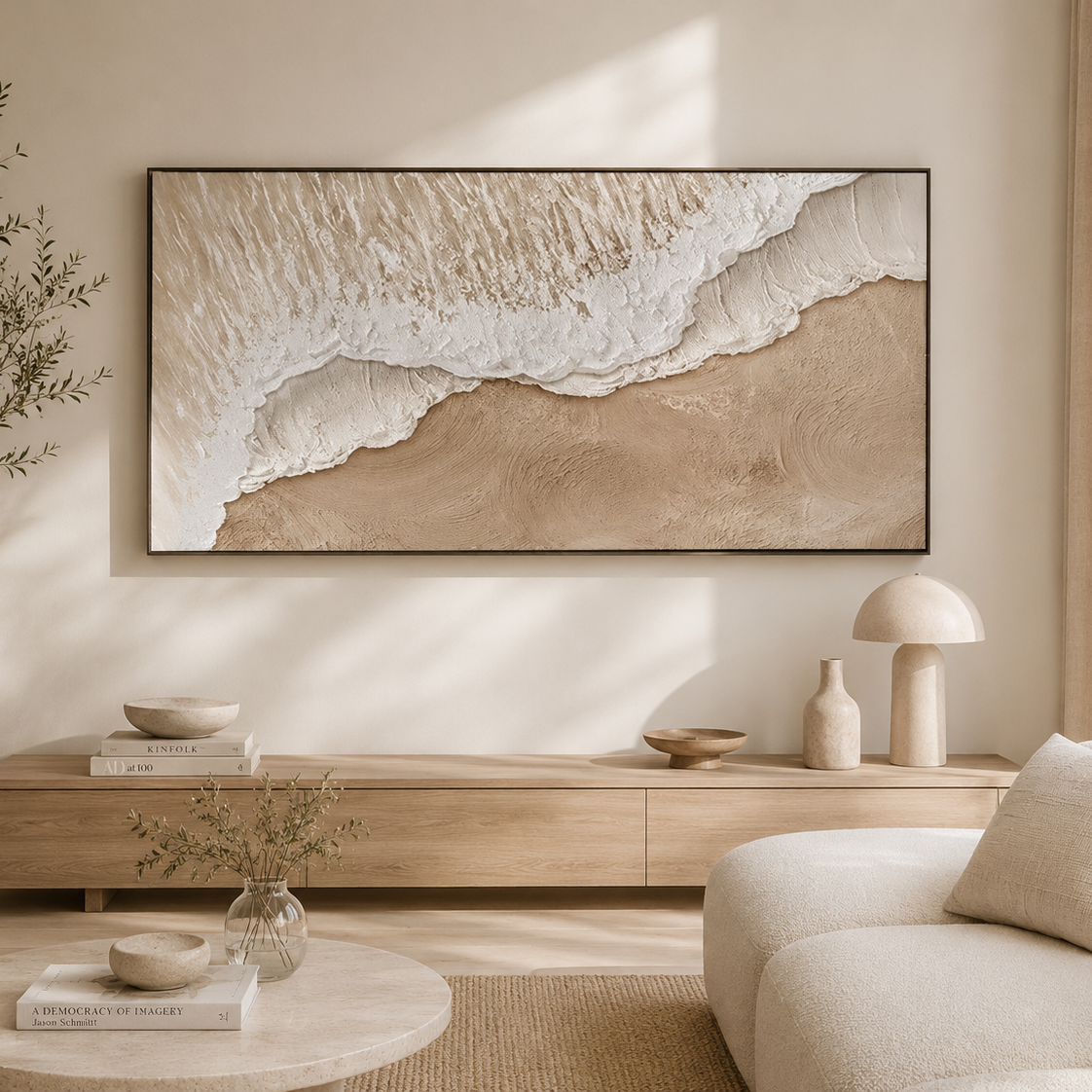 Hand-Painted Horizontal Oil Canvas
